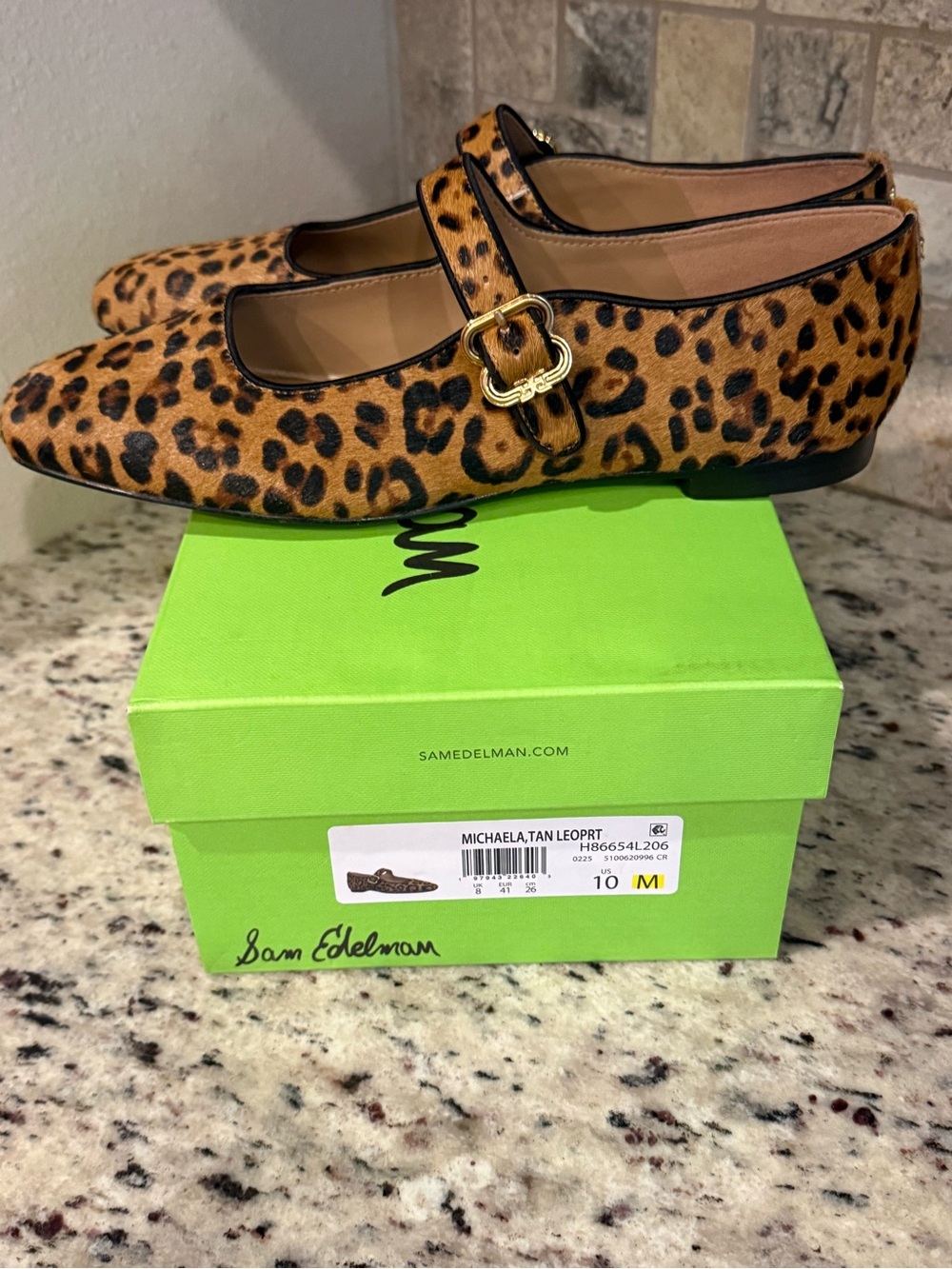 NIB Sam Edelman Michaela Mary Jane Flat - Picture 3 of 7